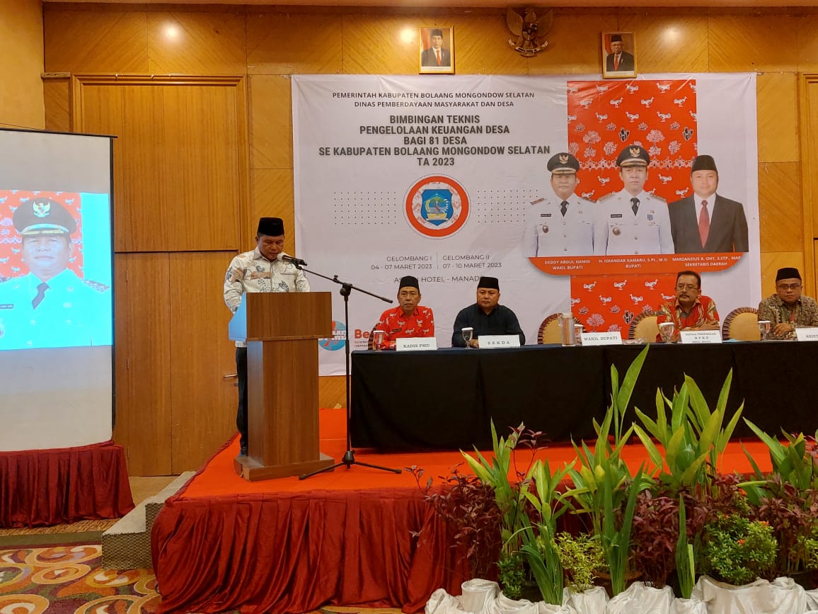 Buka Bimtek Pengelolaan Keuangan Desa 2023, Ini yang Diharapkan Wabup ...