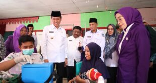 Bupati Bolsel Tinjau Posyandu 6 SPM di Desa Toluaya, Dorong Layanan Dasar Terintegrasi