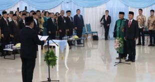 Tahlis Gallang Resmi Dilantik Jadi Sekprov Sulut, Bupati Bolsel Beri Dukungan Penuh
