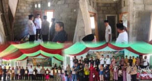 Bupati Iskandar Kamaru Resmikan Kampung Tematik Ideal di Bolsel