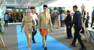 HUT ke-62 Sulut, Bupati Bolsel Hadiri Upacara di Kantor Gubernur