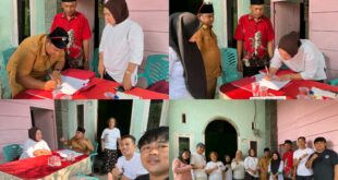 ‎Bunda Sarifa Gomba Resmi Daftar Calon Sangadi, Serukan Persatuan dan Gotong Royong
